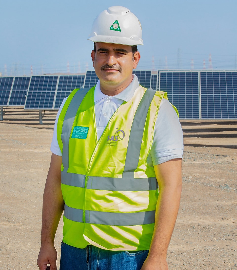 Solar entrepreneur, Mahmood Al Nabhani